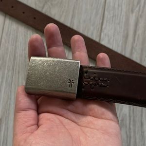 Frye men’s genuine leather belt